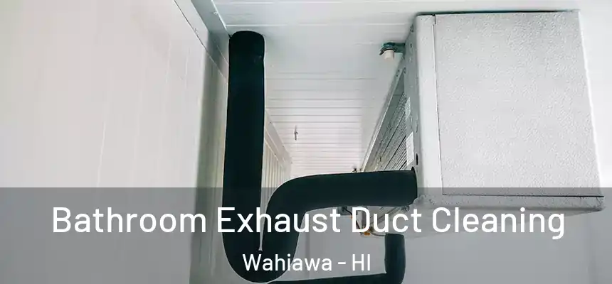 Bathroom Exhaust Duct Cleaning Wahiawa - HI