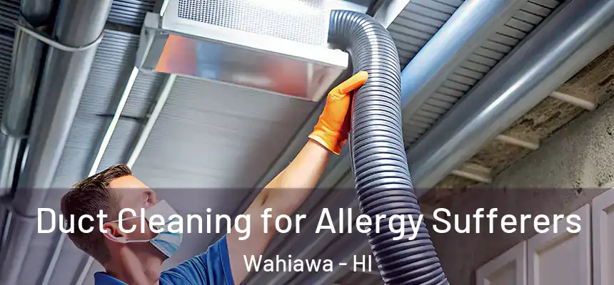  Duct Cleaning for Allergy Sufferers Wahiawa - HI