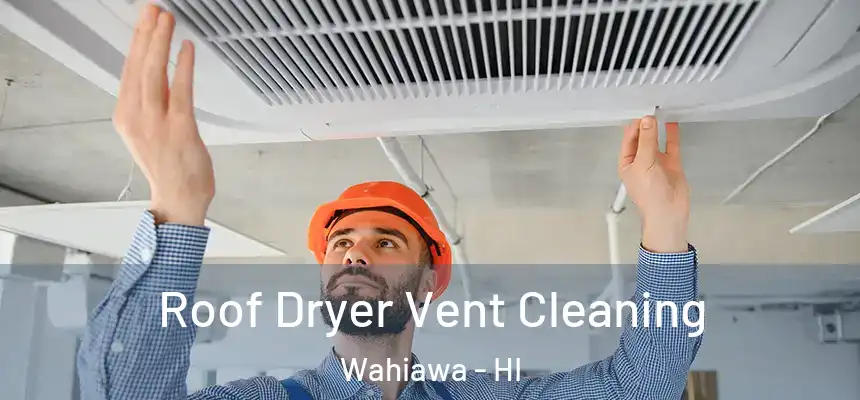  Roof Dryer Vent Cleaning Wahiawa - HI