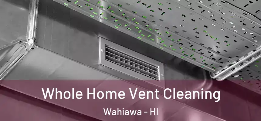  Whole Home Vent Cleaning Wahiawa - HI